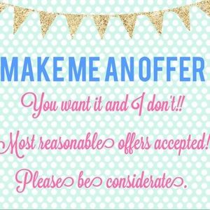 Reasonable offers accepted ♥️